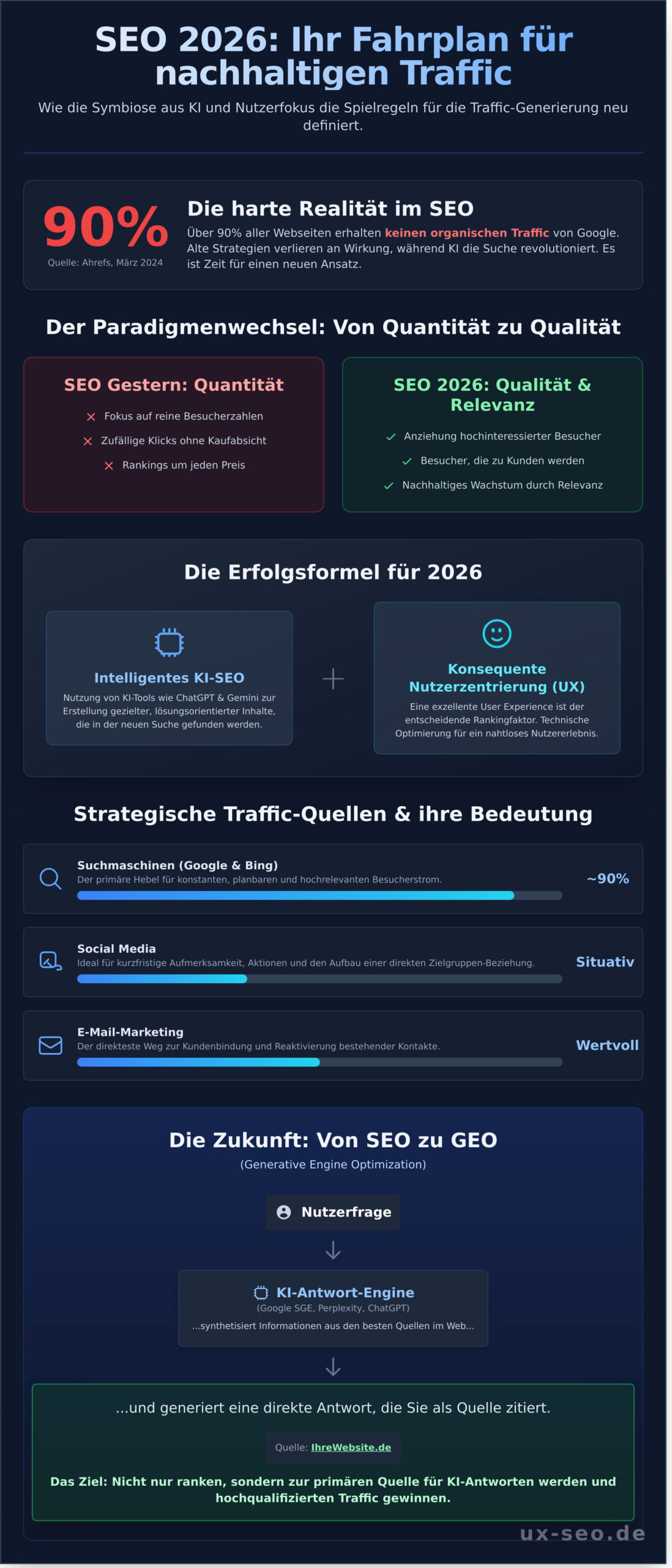 Website Traffic generieren 2026: Strategien für nachhaltiges Wachstum